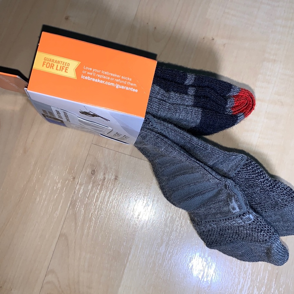 ICEBREAKER SKI + Merino Wool Heritage Over the Calf Socks - Picture 7 of 8